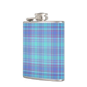 Pastel Blue Pset Pattern Heupfles (Links)