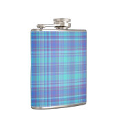 Pastel Blue Pset Pattern Heupfles (Rechts)