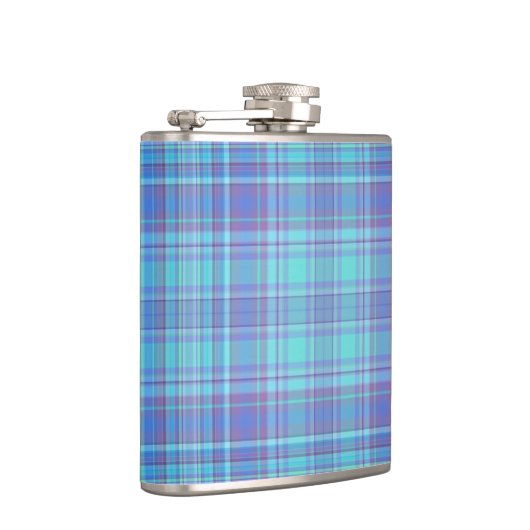 Pastel Blue Pset Pattern Heupfles (Rechts)