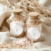 Pastel Blue Quinceanera Boho Princess Mis Quince Ronde Sticker