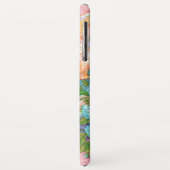 Pastel Blue Roos Dragon Case-Mate iPhone Case (Achterkant/links)