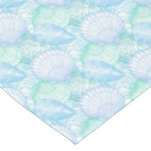 Pastel Blue Seashells Tafelkleed (Gekanteld)