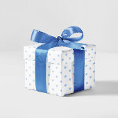 Pastel Blue Small Polka Dot Cadeaupapier
