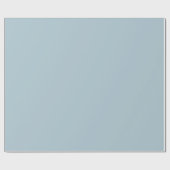Pastel Blue Solid Color Cadeaupapier (Vlak)