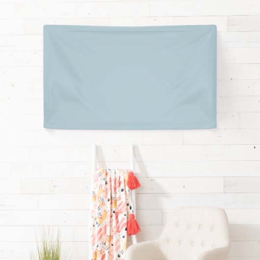 Pastel Blue Solid Color Spandoek (Insitu)