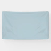 Pastel Blue Solid Color Spandoek (Horizontaal)