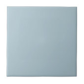 Pastel Blue Solid Color Tegeltje (Voorkant)
