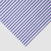 Pastel Blue Stripes Paars Achtergrond Tissuepapier (Detail)