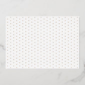 Pastel Blue Subtle Cross One Photo Baptisme Silver Folie Uitnodiging (Achterkant)