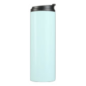 Pastel Blue Thermal Tumbler Thermosbeker (Gedraaid links)