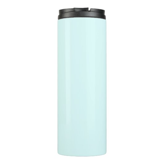 Pastel Blue Thermal Tumbler Thermosbeker (Achterkant)