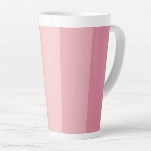 Pastel Blue tot roze latte Mok (Rechterhoek)
