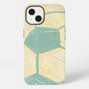 Pastel Blue Voetbal van Chariklia Zarris iPhone 13 Hoesje