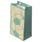 Pastel Blue Voetbal van Chariklia Zarris Klein Cadeauzakje (Achterkant Gekanteld)