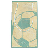 Pastel Blue Voetbal van Chariklia Zarris Klein Cadeauzakje (Voorkant)