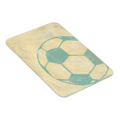 Pastel Blue Voetbal van Chariklia Zarris Magneet (Rechterzijde)
