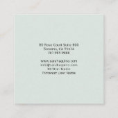 Pastel Blue Waterverf Wash & Glam Eyes Lashes Kortingskaartje (Achterkant)