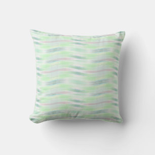 Pastel Blue Wave Kussen