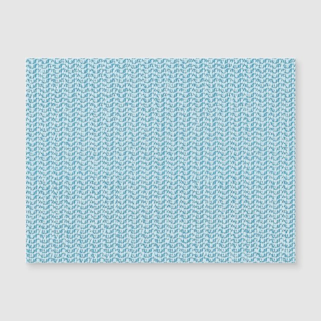 Pastel Blue Weave Mesh Kijk (Voorkant)