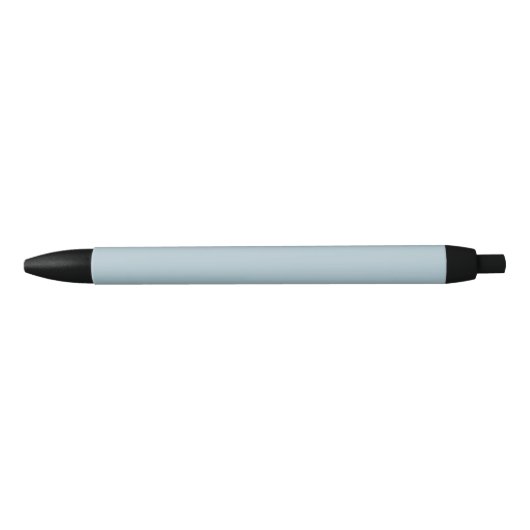 Pastel Blue Zwarte Inkt Pen (Voorkant)