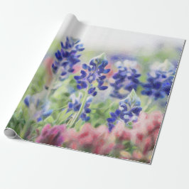 Pastel Bluebonnets Cadeaupapier