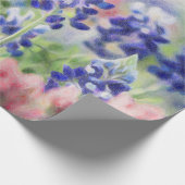 Pastel Bluebonnets Cadeaupapier (Hoek)