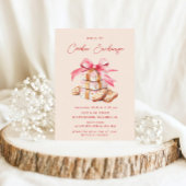 Pastel Blush Cookie Exchange Kerstfeest Kaart