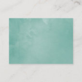 Pastel Blush Greenery Baby shower Book Request Informatiekaartje (Achterkant)