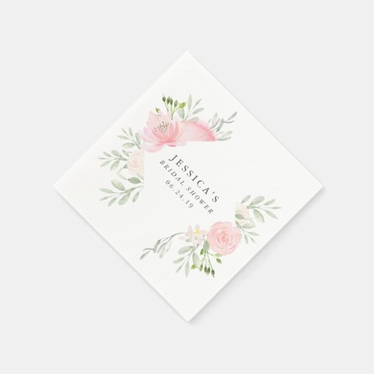 Pastel Blush Napkins Servet (Hoek)