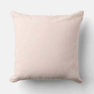 Pastel Blush Roze Effen Kleur Kussen