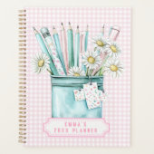 Pastel Boeken | Literatuur Onderwerp Planner (Voorkant)