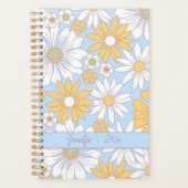 Pastel Boheemse bloemen Planner (Voorkant)