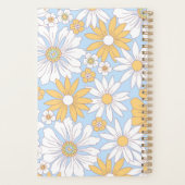 Pastel Boheemse bloemen Planner (Achterkant)