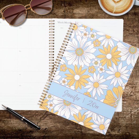 Pastel Boheemse Bloemen Planner