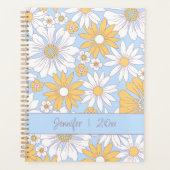 Pastel Bohemian Flowers Planner (Voorkant)