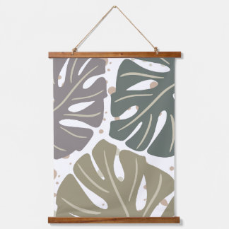 Pastel Boho Abstracte organische esthetische moder Hangend Wandkleed