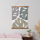 Pastel Boho Abstracte organische esthetische moder Hangend Wandkleed (Slaapkamer)