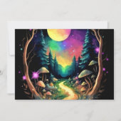 Pastel Boho Adventure wacht op Baby shower Kaart (Achterkant)