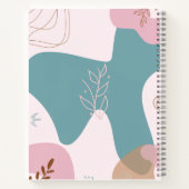 Pastel Boho Botanical Art Notitieboek (Achterkant)