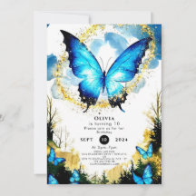 Pastel Boho Butterfly Verjaardag