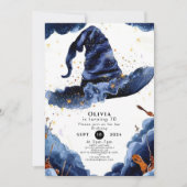 Pastel Boho Enchantment Wizard Verjaardag Kaart (Voorkant)