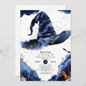 Pastel Boho Enchantment Wizard Verjaardag Kaart (Voorkant / Achterkant)