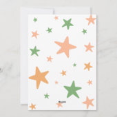 Pastel BOHO Kerstbomen Prettig Kerstfeest Feestdagenkaart (Achterkant)