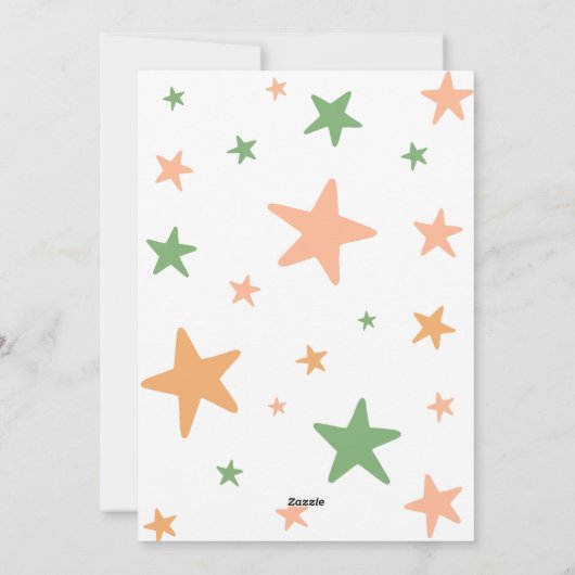 Pastel BOHO Kerstbomen Prettig Kerstfeest Feestdagenkaart (Achterkant)