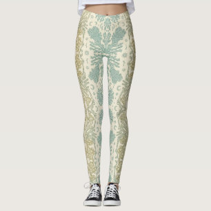 Pastel Boho Koraal Mandala Leggings
