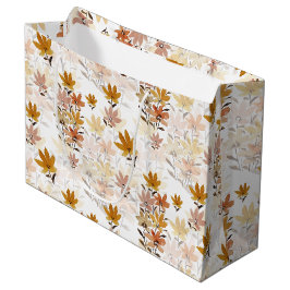 Pastel Boho Mosterd Geel Wildflowers Groot Cadeauzakje