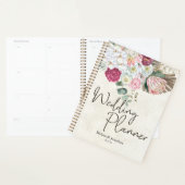 Pastel Boho Neutral Floral Wedding Planner (Display)
