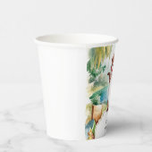 Pastel Boho Otter Verjaardag Papieren Bekers (Rechts)