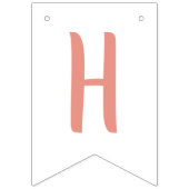 Pastel Boho regenboog meisjes gelukkig verjaardag Vlaggetjes (Tweede vlag)