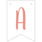 Pastel Boho regenboog meisjes gelukkig verjaardag Vlaggetjes (Derde vlag)